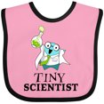thumbnail image 3 of Inktastic Tiny Scientist Cute Chemist Boys or Girls Baby Bib, 3 of 4