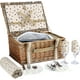 thumbnail image 1 of Juego de Canasta de Picnic G GOOD GAIN de Mimbre para 2 personas con Bolsa Térmica, 1 of 7