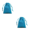 thumbnail image 4 of Minnieouse Estuche para joyas Bolsas pequeñas con cordón Anillos Empaquetado Artículos de regalo Artesanías Regalos móviles Pocket Lago Azul-15*20 2piezas, 4 of 6