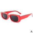 thumbnail image 5 of Square Shape Mirror Lens Sunglasses Acrylic Transparent Frame Women's Mens K4X2, 5 of 9