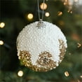 thumbnail image 3 of Kbndieu Gold Christmas Ball Ornaments Christmas Tree Decorations Ornamnets Xmas Shatterproof Foam Hanging Balls for Xmas Tree Holiday Wedding Party, 3 of 6