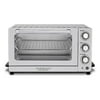 Cuisinart Toaster Oven Broiler with Interior Oven Light in Stainless Steel