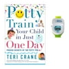 Potty Train Your Child in Just One Day with Potty Watch Training Aid, Green