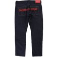 thumbnail image 2 of Calvin Klein Jeans Mens Low-Rise Embroidered Slim Leg Jeans Blue 40/32, 2 of 2
