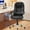 Black, variant on NiamVelo Executive Office Chair PU Leather Computer Desk Chair Adjustable Backrest with Lumbar Support for Adults, Black