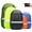 Black with Reflective Strip, variant on Hi-Visibility Backpack Rain Cover with Reflective Strip 100% Waterproof Ultralight Backpack Cover, Storage Pouch, Anti-Slip Cross Buckle Strap, for Hiking, Camping, Biking, Outdoor, Traveling