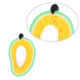 thumbnail image 3 of Bonita esponja de cocina espesada con forma de fruta, toallita multifuncional para descontaminación, limpieza ligera, 3 of 5