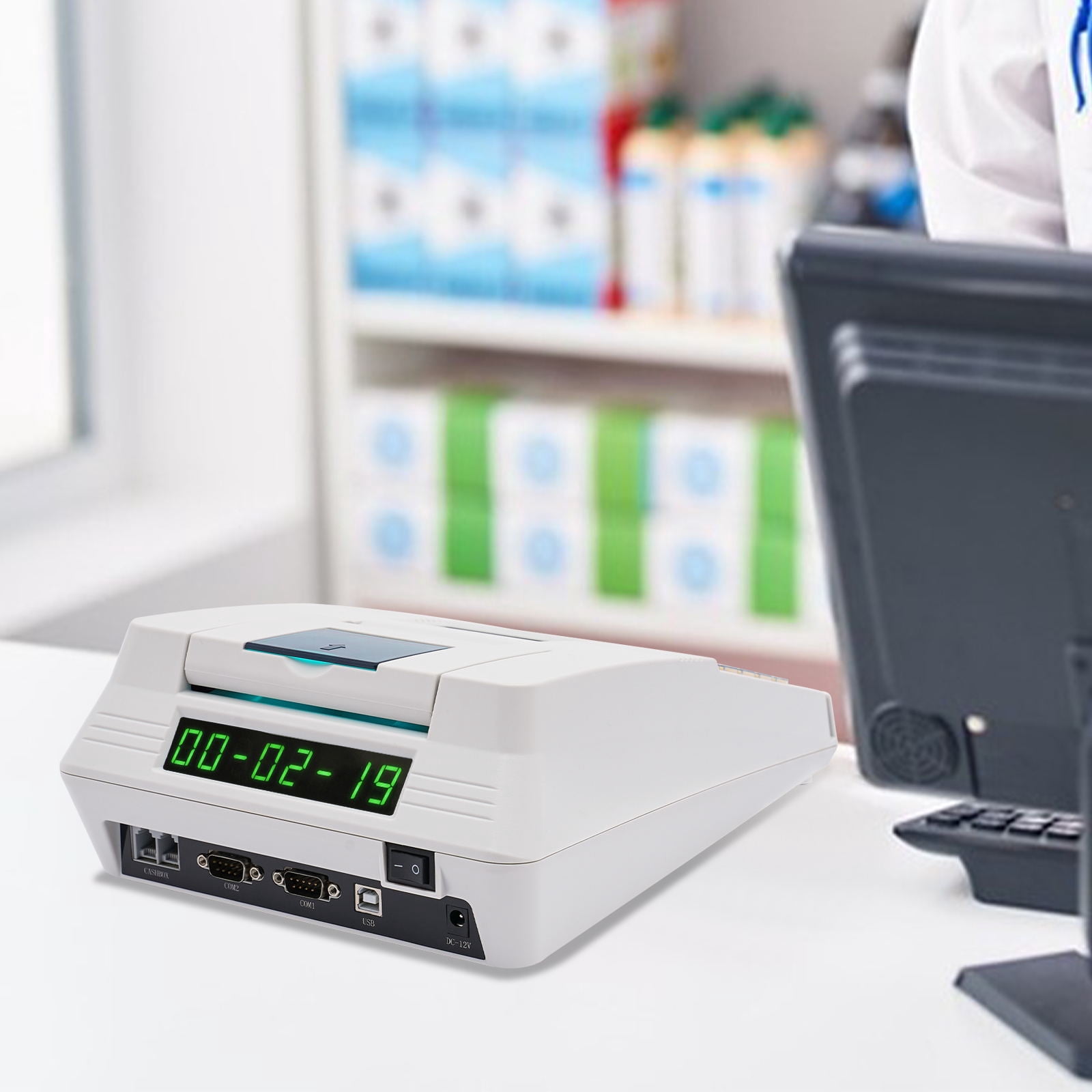 Wuzstar M-700 40-Key Cash Register White