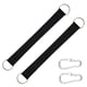 thumbnail image 3 of Naiovety Columpio correas colgantes con mosquetón a presión porche patio Extra largo hamaca cuerda perchas ganchos Camping senderismo Picnic equipo Jardín y Patio Naiovety HA028577-00B, 3 of 6