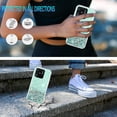 thumbnail image 2 of Compatible with Xiaomi Redmi 10C Case Glitter Clear Sparkly Cases Shockproof Xiaomi Redmi 10C Phone Case for Women Silicone Cute Slim Bling Protective Case (Green), 2 of 14