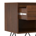 thumbnail image 7 of Simpli Home Hunter 20 inch Wide Industrial Modern Nightstand in Walnut, 7 of 7