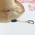 thumbnail image 2 of Clip de sombrero Clip de bolsa de sombrero de viaje Ligero Manos libres Multipropósito Práctico Soporte de sombrero Sombreros de sol Clip para acampar blanco Yinane Presilla para sombrero, 2 of 8