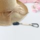 thumbnail image 2 of Clip para sombrero para viajar en el equipaje, porta sombreros, accesorio ligero de manos libres. blanco beis, 2 of 9
