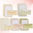 thumbnail image 2 of Milisten 5 Sets/45pcs Flower Printing Envelope and Letter Paper Lovely Writing Stationery Envelopes Kit School Stationery for School (15 Envelope + 30 Letter Paper, Random Color), 2 of 5