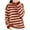 Red_Christmas Gift for Womnen, variant on Fanxing Women's Crew Neck Pullover Sweater Casual Striped Soft Cozy Knit Tops Loose Fit Fall Winter Jumper Blouses Coffee XL