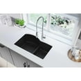 thumbnail image 2 of Elkay ELGHU3322RBK0 Classic 33" Double Basin Undermount Sink with Aqua Divide, Black, 2 of 2