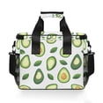 thumbnail image 7 of FORMRS Insulated Cooler Bag 24 Cans Capacity Soft Leakproof Lunch Box with Side Pockets, Avocado, 7 of 7