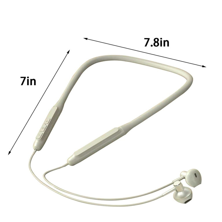 Bluetooth Wireless Headphones Sports Neck Mounted Bluetooth Earphones Neck Mounted Wireless Bluetooth Earphones With High Battery And Long Battery Life Earbuds Wireless Walmart