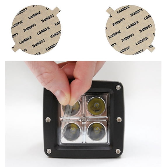 Land Rover LR4 (10- ) Clear Fog Light Covers