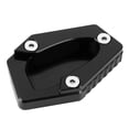 thumbnail image 4 of Qiilu Motorcycle Kickstand Extender Foot Anti-Slip Side Stand Extension Pad Support Plate Extension Pad Fit For STREET TWIN 16-19, 4 of 8