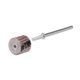 thumbnail image 5 of 8 Pcs 10x10mm Rueda de aletas 240 granos Cabezal abrasivo con vástago de 1/8" para herramientas rotativas, 5 of 5