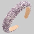 thumbnail image 2 of Fgnfyis Pearl Rhinestone Elegant Women's Fashion Headbands Party Wedding Headpiece Purple, 2 of 3