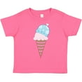 thumbnail image 3 of Inktastic Valentine's Day Ice Cream Cone Boys or Girls Toddler T-Shirt, 3 of 5