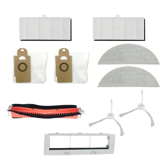 10 unidades para Xiaomi Lydsto R1 Aspiradora Kit Cepillo lateral principal Afortunado Sencillez