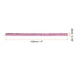 thumbnail image 2 of Uxcell Bag Twist Ties Reusable Plastic Twist Ties Wire Cable Ties for Party Bread Candy Pink, 2 of 6
