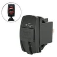 thumbnail image 2 of Car Charger Dual Usb Charger Charger Power Adapter Boat Charger Motorcycle Usb Charger Dual USB Charger Power Adapter 12-24V 3.1A For Car Boat Motorcycle, 2 of 8