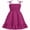 Hot Pink, variant on Arshiner Girls Summer Dress Tween Spaghetti Strap Smocked Casual Beach Sundress with Pockets