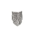 thumbnail image 3 of Dedal de costura, protector de dedos, accesorios para manualidades y acolchado, herramientas de costura DIY. Abierto. Plata, 3 of 9