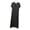 Gray, variant on Pajamas Skirt Casual V Neck Maxi Nightgown Short Sleeve Soft Loose Fitting Sleep Dress for Daily Home Loungewear Blue XL