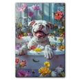 thumbnail image 3 of American Bulldog Dog Bathroom Decor - Funny Bathroom Decor Wall Art, Dog Bathroom Wall Art and Animal Poster, Dog Bathroom Signs and Funny Bathroom Art UNFRAMED, 3 of 6