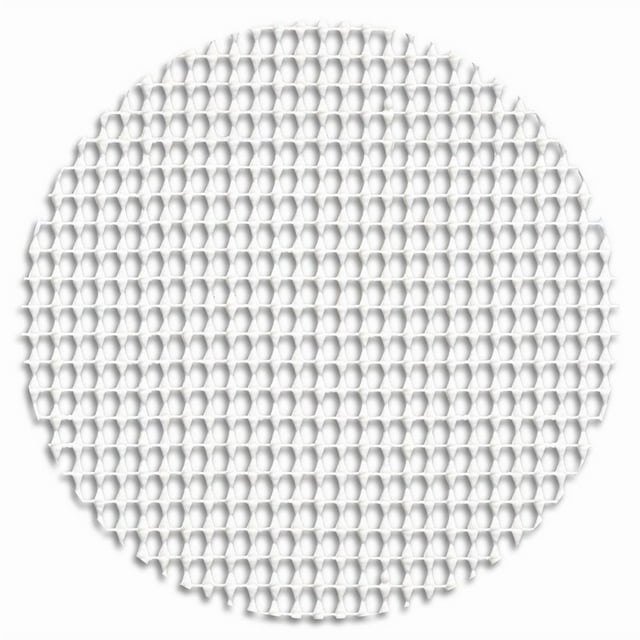 Unique Loom Rug Pad Non-Slip Hard Surface Gripper 3' 3 x 3' 3 Round Cream
