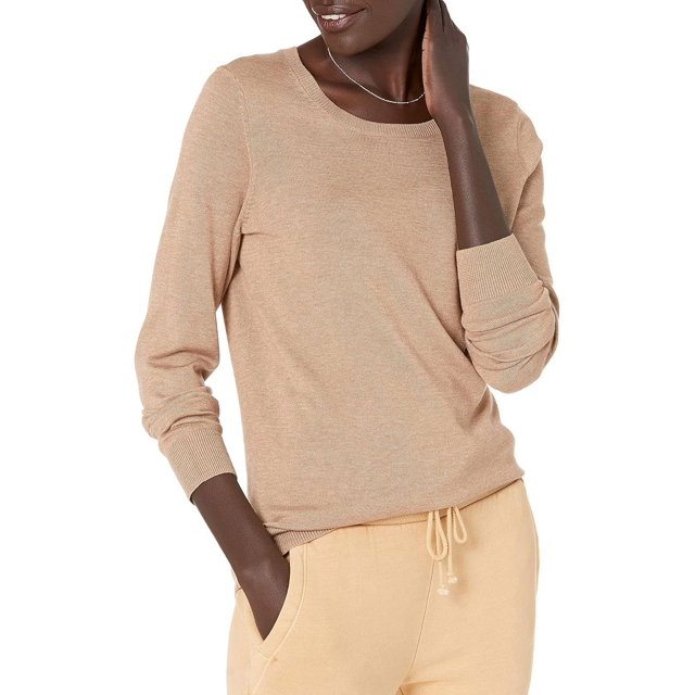 walmart Essentials Womens Lightweight Crewneck Sweater