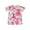 Red, variant on Toddler Baby Girls Rash Guard Swimsuit Playsuits 3 6 12 18 24 Months 2T 3T Short Sleeve Zipper Floral Print Baby Bathing Suit Swimwear