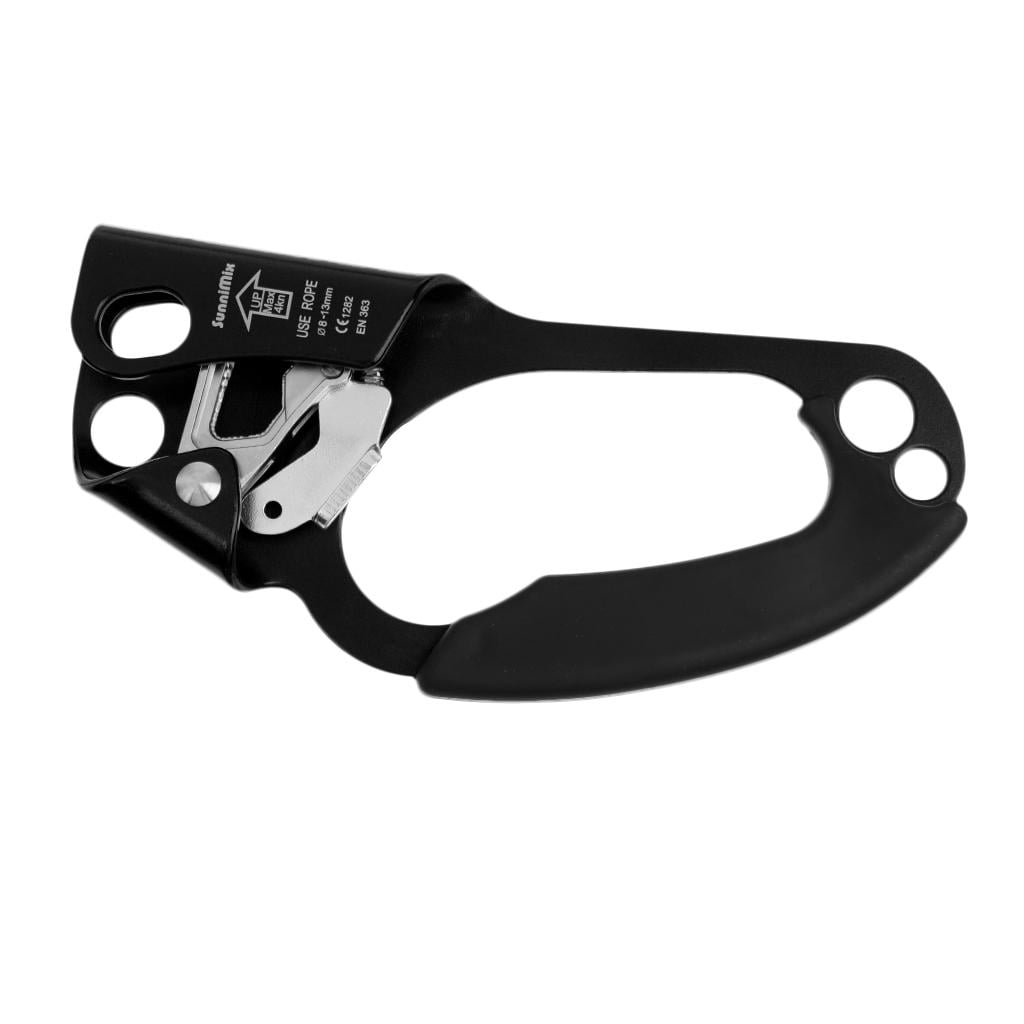 Wswqop 2Left Hand Ascender Rock Climbing Tree Arborist Rappelling Clamp For 8~13MM Rope