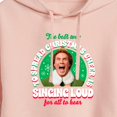 thumbnail image 3 of ELF - Christmas Singing  - Juniors Cropped Pullover Hoodie, 3 of 5