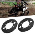 thumbnail image 3 of Chain Sprocket, Simple Installation Rear Sprocket 2pcs 55T Black Stainless Steel  for 47cc 49cc Mini Motorcycle, 3 of 7