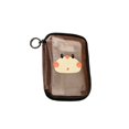 thumbnail image 2 of Bklubk Cute Mesh Makeup Pouch Waterproof Transparent Cosmetic Bag Portable Travel Organizer Case For Lipstick And Small Beauty Items, 2 of 6