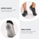 thumbnail image 3 of unbranded 6 Pares De Calcetines Deportivos De Negros Transpirables Para Correr Y Uso Diario, 3 of 8