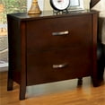 thumbnail image 1 of Midland Table de Chevet Contemporaine&44; Cerise Brune, 1 of 1