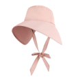 thumbnail image 5 of hengtong Sun Protection Hat Adjustable Stylish Fisherman Hat for Summer Hiking Travel Pink, 5 of 9