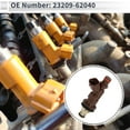 thumbnail image 2 of Inyector de combustible Unique Bargains para Toyota 4Runner Limited, SR5 3.4 1998-2002, boquilla de combustible de coincidencia de flujo No.23209-62040 1 Pc, 2 of 7