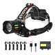 thumbnail image 3 of Lampara Led Recargable Potentes 100000 Lumen Con Luz Trasera Belug, Negro, 3 of 5
