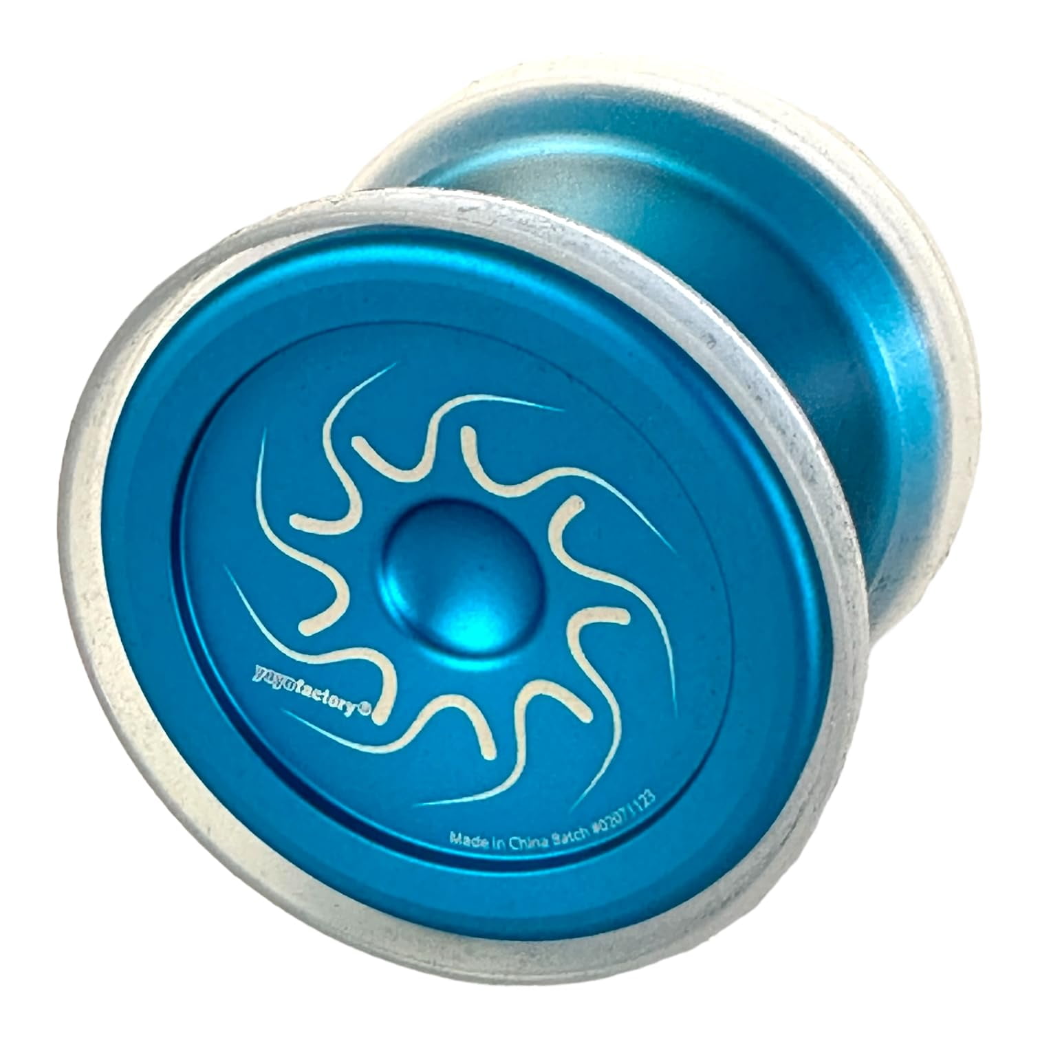 Nine Dragons YoYo (Aqua with Clear Cap) AQUA WITH CLEAR CAP