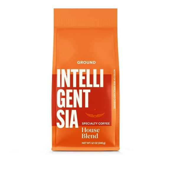 Intelligentsia House Blend Premium Light Roast Ground Coffee, Arabica, 12 oz