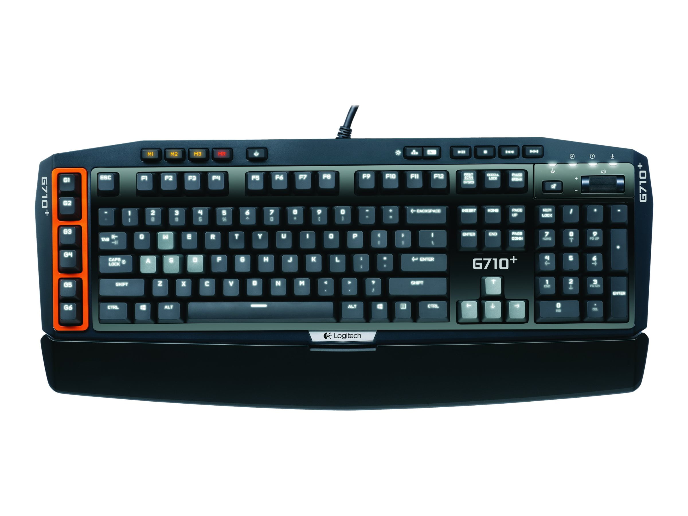 Logitech Mechanical Gaming G710+ Keyboard backlit USB English