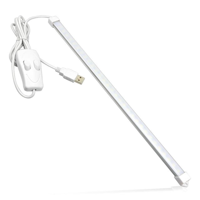 Matsuzay Luz USB 60 Leds 5W 400 LM Carcasa de aluminio Tira dura Tubo de luz Blanco frío Amarillo para PC de teléfono portátil Iluminación y accesorios Matsuzay HA020840-00